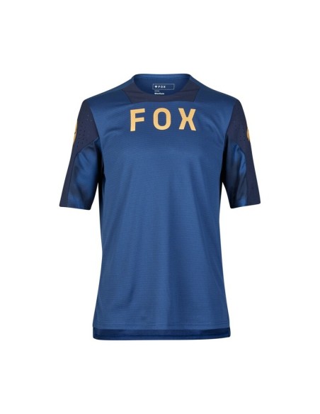 Jersey Manga Corta Fox Defend Taunt Azul