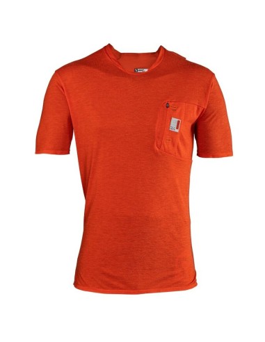 Jersey Manga Corta Leatt MTB AllMtn 2.0 Naranja
