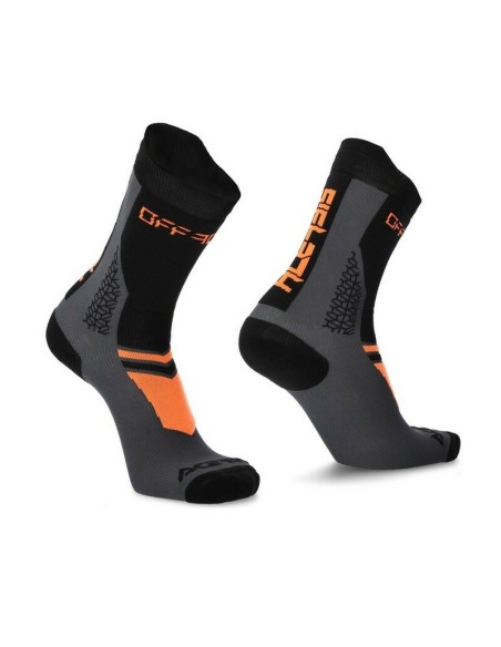 Calcetines Acerbis MTB Track Negro/Naranja