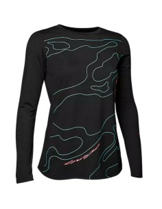Jersey Mujer Fox Ranger Lunar Drirelease® Negro