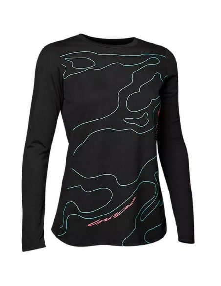 Jersey Mujer Fox Ranger Lunar Drirelease® Negro