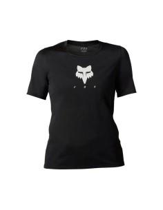 Jersey Manga Corta Mujer Fox Ranger TruDriT Negro