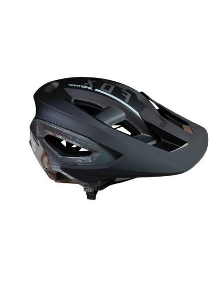 Casco Fox Speedframe Pro Blocked Gris Oscuro