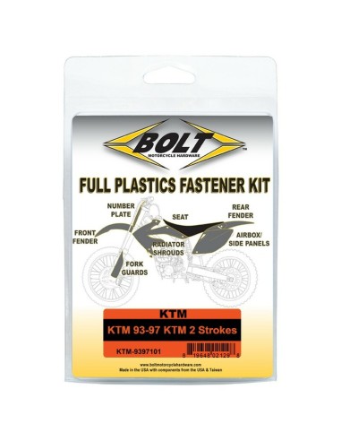 Kit Sujección Plásticos Bolt KTM 2T 125-360 93-97