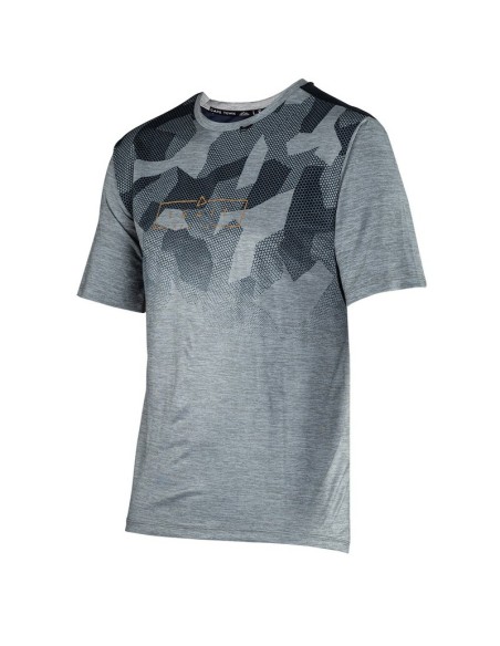 Jersey Manga Corta Leatt MTB Trail 1.0 Gris