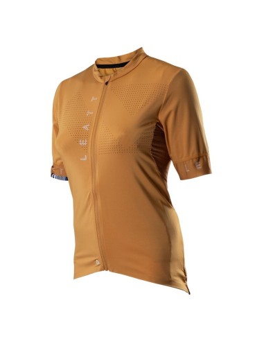Maillot Mujer Leatt MTB Endurance 5.0 Mostaza