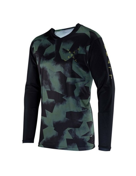 Jersey Infantil Leatt MTB Gravity 4.0 Verde