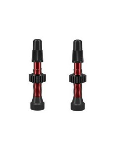 Juego Válvulas WTB TCS Aluminio 34 mm Rojo