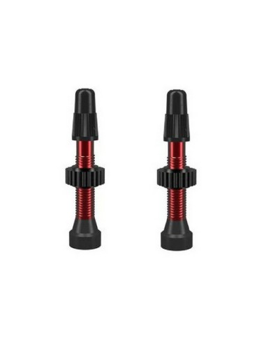 Juego Válvulas WTB TCS Aluminio 34 mm Rojo