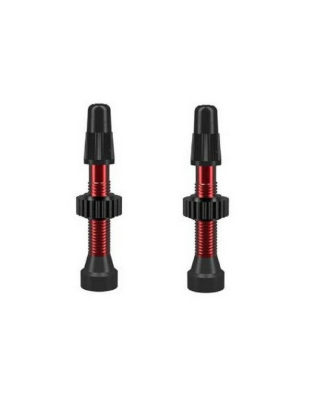 Juego Válvulas WTB TCS Aluminio 34 mm Rojo