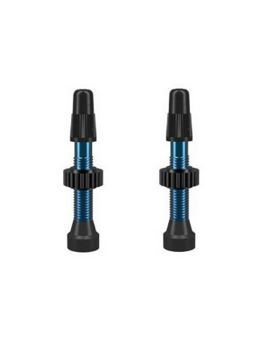 Juego Válvulas WTB TCS Aluminio 34 mm Azul