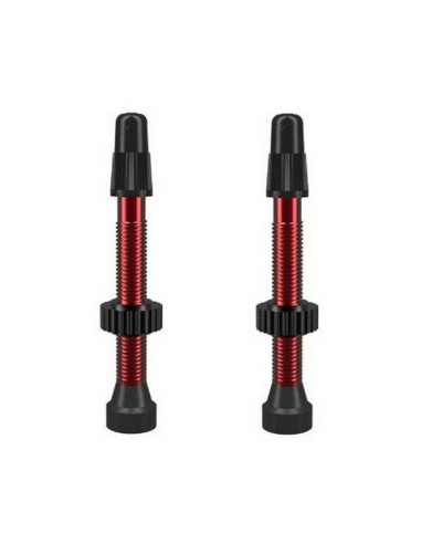 Juego Válvulas WTB TCS Aluminio 46 mm Rojo