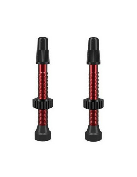 Juego Válvulas WTB TCS Aluminio 46 mm Rojo