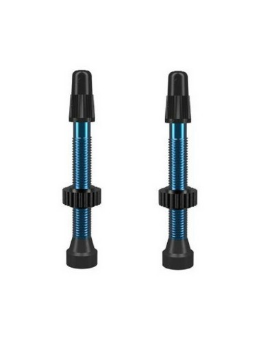 Juego Válvulas WTB TCS Aluminio 46 mm Azul