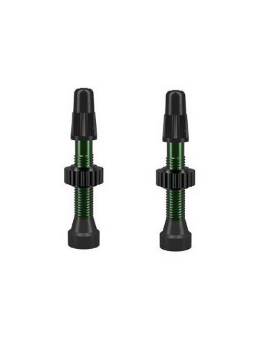 Juego Válvulas WTB TCS Aluminio 34 mm Verde