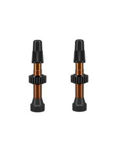 Juego Válvulas WTB TCS Aluminio 34 mm Naranja