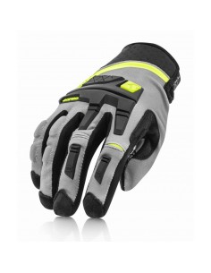 Guantes Acerbis CE X-Enduro Negro/Amarillo Flúor