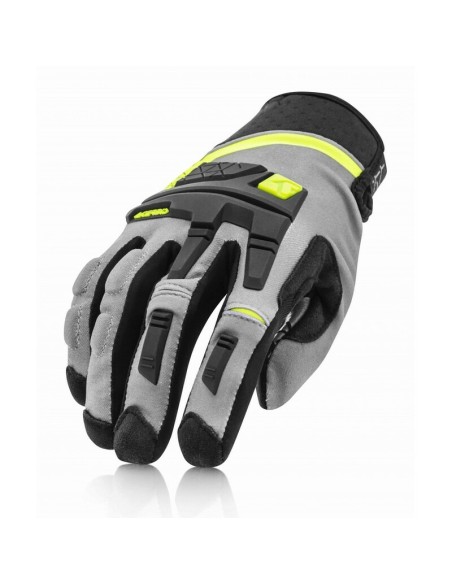 Guantes Acerbis CE X-Enduro Negro/Amarillo Flúor