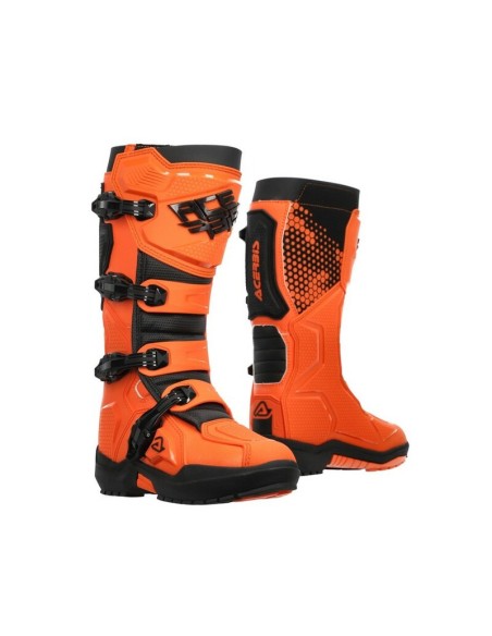 Botas Acerbis Artiglio Naranja/Negro