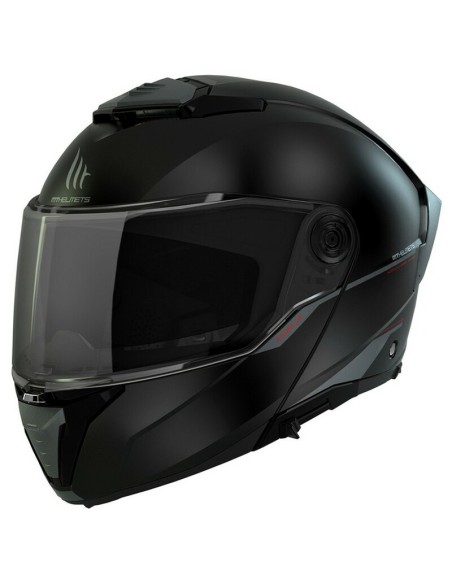 Casco MT Atom 2 SV Solid Matt Negro