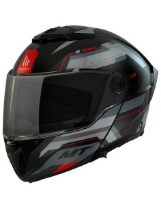 Casco MT Atom 2 SV Bast Matt Negro/Gris