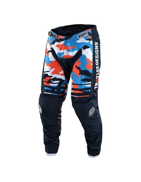 Pantalón Infantil Troy Lee Designs GP Formula Camuflaje Azul