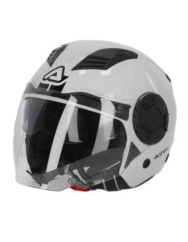 Casco Acerbis Jet Vento Gris Claro