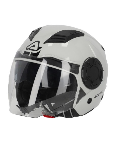 Casco Acerbis Jet Vento Gris Claro