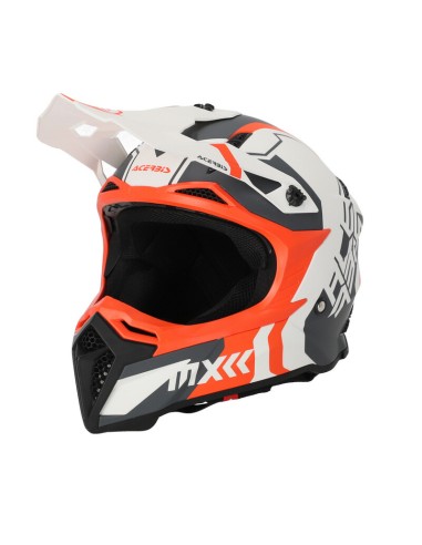 Casco Acerbis Profile 5 Blanco/Naranja