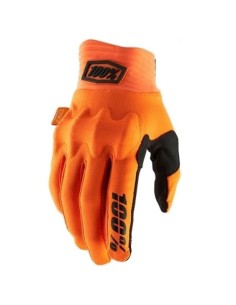 Guantes 100% Cognito Naranja Fluor/Negro