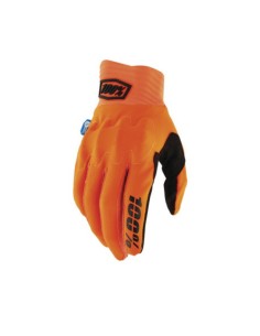 Guantes 100% Cognito Smart Shock Naranja Fluor