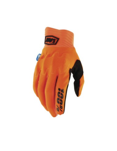 Guantes 100% Cognito Smart Shock Naranja Fluor