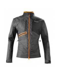 Chaqueta Acerbis Enduro One Negro/Naranja Flúor