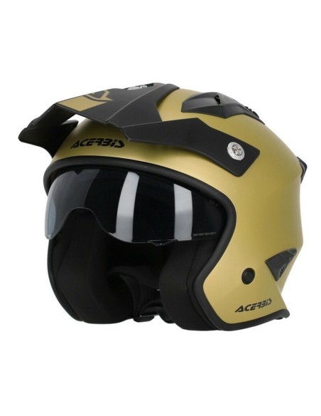 Casco Acerbis Jet Aria Metallic Oro