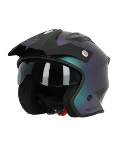 Casco Acerbis Jet Aria Metallic Camaleón
