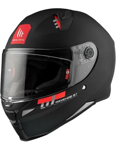 Casco MT Revenge 2 S Solid Matt Negro