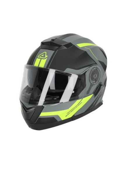 Casco Acerbis Serel 22-06 Negro/Amarillo Flúor