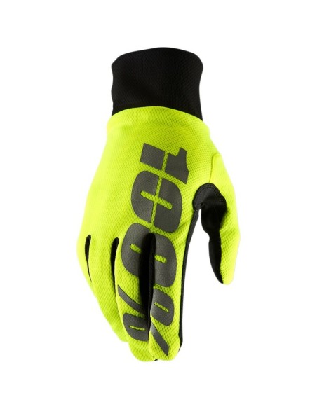 Guantes 100% Hydromatic Amarillo Fluor