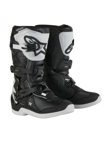 Botas Infantiles Alpinestars Tech 3S Negro/Blanco