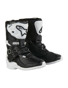 Botas PeeWee Alpinestars Tech 3S Negro/Blanco