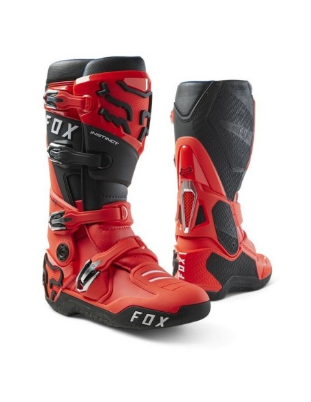 Botas Fox Instinct 2.0 Rojo Fluo
