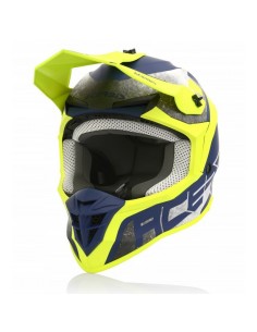 Casco Acerbis Linear Amarillo/Azul