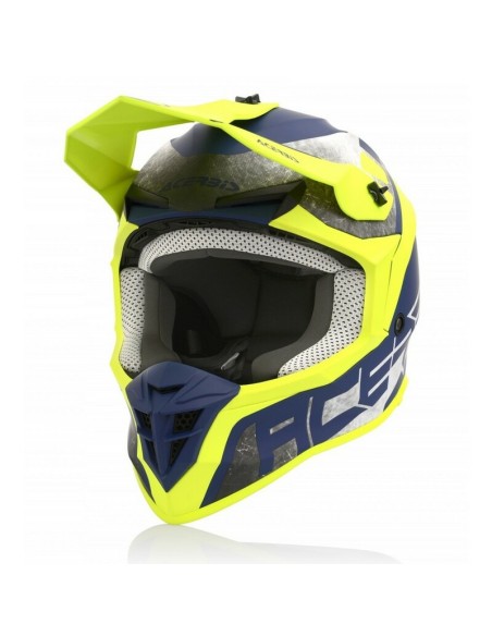 Casco Acerbis Linear Amarillo/Azul
