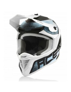 Casco Acerbis Linear Azul Marino/Blanco