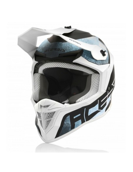 Casco Acerbis Linear Azul Marino/Blanco