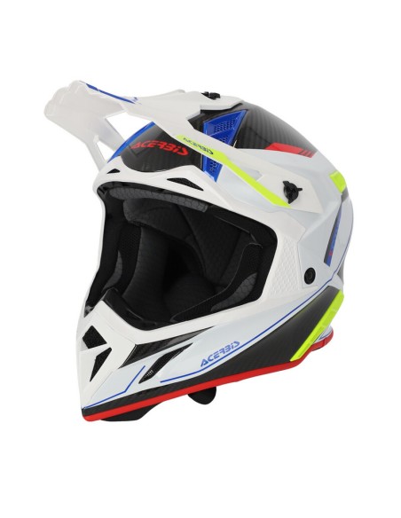 Casco Acerbis Steel Carbon Blanco/Negro