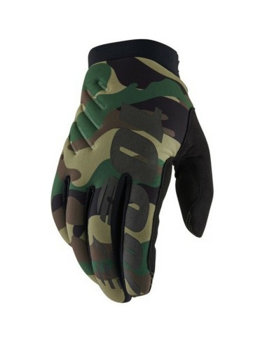 Guantes 100% Brisker Camuflaje