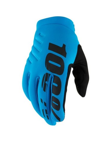 Guantes 100% Brisker Turquesa