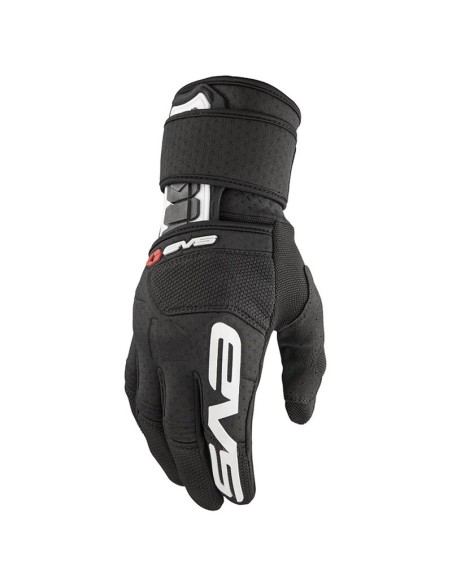 Guantes EVS Wrister con Muñequera Negro Negro