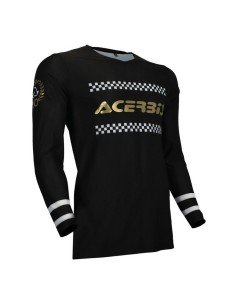 Jersey Acerbis X-Flex 50 Aniversario Negro/Oro